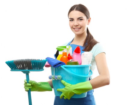 A tidy home interior showing the results of regular cleaning