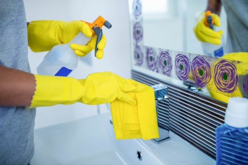 Baking soda used to deodorize a mattress